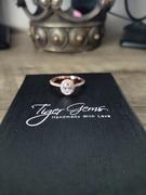 Tiger Gems 1 ctw Oval Halo Ring - Rose GP, 50% Final Sale: Sz 4, 5, 10 Review