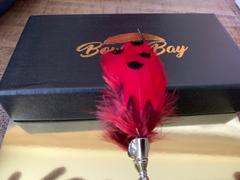 BowTieBay Red Finch Feather Bowtie Review
