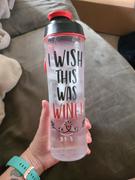 50 Strong Personalized (Custom) Drink Your Effing Water Hydration Tracker Water Bottle with Time Markers, Chug Lid & Carry Loop - 30oz. Review