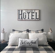 Olive Branch Farmhouse Custom Hotel Sign Review