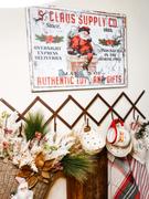 Olive Branch Farmhouse Santa Claus Supply Sign Review