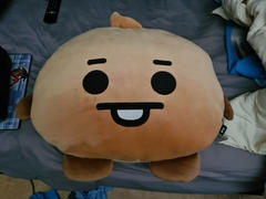 LINE FRIENDS COLLECTION STORE BT21 SHOOKY BABY Big head cushion Review