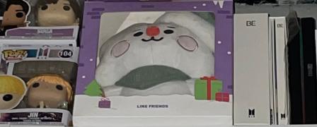 LINE FRIENDS COLLECTION STORE BT21 BABY RJ STANDING DOLL HOLIDAY EDITION Review