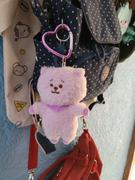 LINE FRIENDS COLLECTION STORE BT21 RJ PURPLE PLUSH KEYRING Review