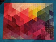 Puzzledly Geometrical Rainbow | 500 Piece Jigsaw Puzzle Review