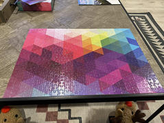 Puzzledly Geometrical Rainbow | 500 Piece Jigsaw Puzzle Review