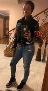 Sorority Hills Black  Excellence Crop Varsity Jacket Review