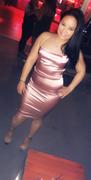 Emprada Ashtyn Dusty Pink Satin Dress Review