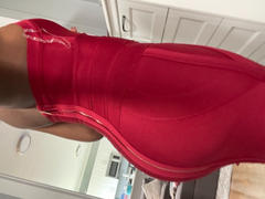Emprada Amada Red Halter Neck Bandage Dress Review