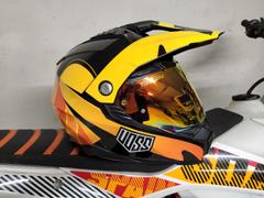 Voss Helmets VOSS 601 D2 DUAL SPORT WHITE INERTIA HELMET Review