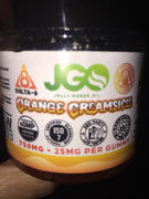 purecbdnow.com JGO Orange Creamsicle DELTA-8 Gummy 750mg Review