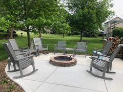 Highwood USA  2 Lehigh Rocking Chairs with Adirondack Side Table Review
