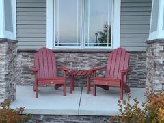 Highwood USA  2 Classic Westport Adirondack Chairs with Westport Side Table Review