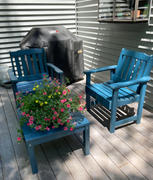 Highwood USA  2 Lehigh Garden Chairs with 1 Square Side Table Review