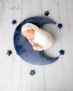 Newborn Studio Props Moon Pillow Set - Blue Review