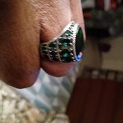 silverbazaaristanbul Multi Green Emerald Stones Handmade 925 Sterling Silver Mens Ring Review