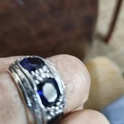 silverbazaaristanbul Hand Engraved Best Sapphire 925 Sterling Awesome Mens Ring Review