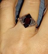 Discovered Marquise Garnet Ring, Garnet Gemstone Silver Ring, Red Garnet Silver Ring Review