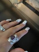 Discovered amethyst silver ring, amethyst jewellery, designer amethyst ring Review