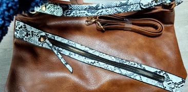 Akkshoe Women's Snake Print Shoulder Bag Review