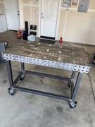 WeldTables.com Certiflat 24X48 FabRack with Casters for FabBlock and Mini-FabBlock Review