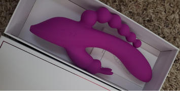 Fondlove AdamEveSeden 3-in-1 7 Vibrating Rabbit G-Spot Stimulator Anal Vibrator Review
