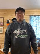 ShredFin ShredFin Charcoal Gray Hoodie Review