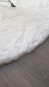 WoollyFluff Super Soft Extra Thick Round Rabbit Fur Area Rug Review