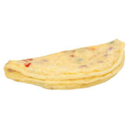 Shelf 2 Table Freeze Dried Egg Frittata with Ham Cheese Peppers Onions - Cooked Review