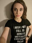Boredwalk Unisex I Wish I Was Full of Donuts Instead of Existential Dread Tank Top Review