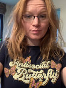 Boredwalk Women's Antisocial Butterfly T-Shirt Review