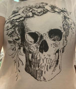 Boredwalk Women's Floral Skull T-Shirt Review