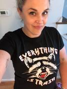 Boredwalk Women's Everything is Trash Raccoon T-Shirt Review