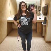 Boredwalk Women's Lurk Laugh Loathe Scoop Neck T-Shirt Review