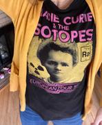 Boredwalk Women's Marie Curie European Tour T-Shirt - Scientist Shirt Review