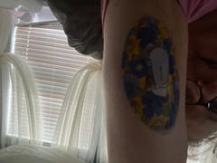 ExpressionMed Rainbow Clouds Dexcom G6 Tape Review