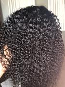 NiaWigs Bob Curly Human Hair Glueless Full Lace Wigs Middle Parting Review