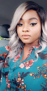NiaWigs Yvette | Virgin Hair Full Lace Wig 22 Inches Brown Roots & Silvery Grey Review