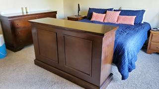 touchstonehomeproducts.com Grand Elevate 74008 Espresso TV Lift Cabinet for 65 Inch Flat screen TVs Review