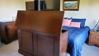 touchstonehomeproducts.com Grand Elevate 74008 Espresso TV Lift Cabinet for 65 Inch Flat screen TVs Review