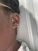 Porter Lyons Mini Star Threaded Flat Back Earring | .25GMS .02CT | Single Review