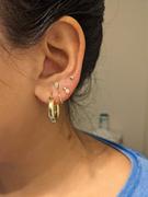 Porter Lyons Mini Pear Diamond Threaded Flat Back Earring | .54GMS .2CT | Single Review