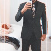 Groomsman Gear Black Floral Skinny Tie + Gift Box Review