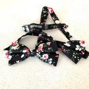 Groomsman Gear Black Floral Bow Tie Review