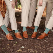 Groomsman Gear Sage Green Polka Dot Socks | Men's Size Review
