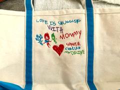 Cece DuPraz Draw Your Own Large Boat Tote Review