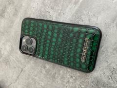 GOLDBLACK iPhone 13 Pro Max MagSafe Leder Case MILANO-Design grün Review