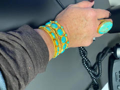 Christina Greene LLC Cable Bangle - Turquoise Review