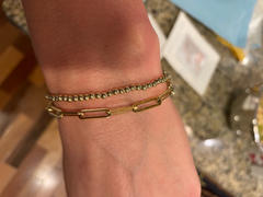 Christina Greene LLC 3mm Gold Beaded Bracelet Review