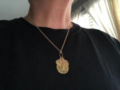 Milestones by Ashleigh Bergman Small 14k High Polish Oval Charm Clip Holder Enhancer Review